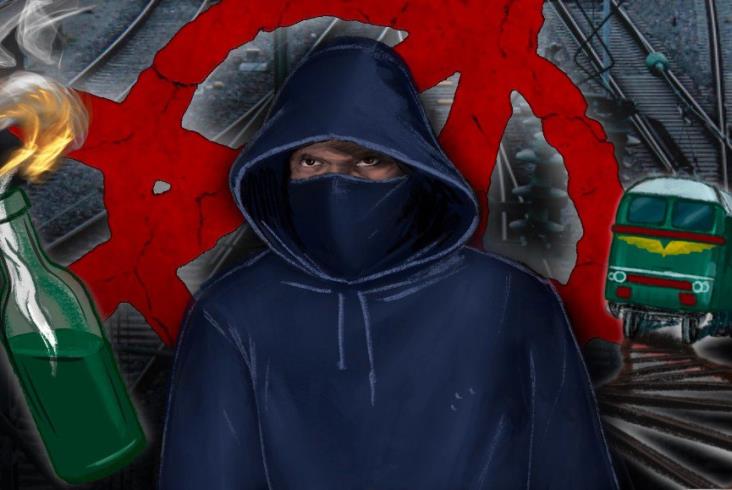 Rosyjscy anarchiści sabotują linie kolejowe do składnic amunicji i broni w Rosji Rosyjscy anarchiści sabotują linie kolejowe do składnic amunicji i broni w Rosji