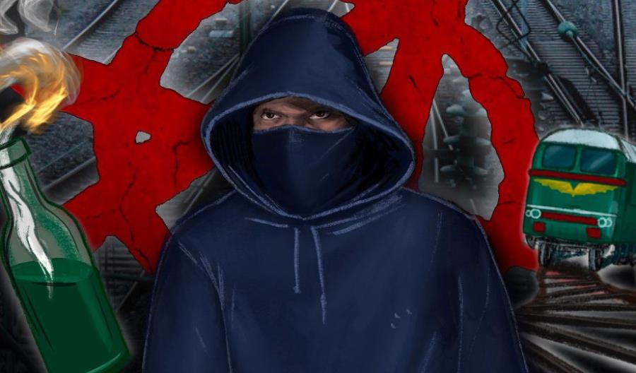 Rosyjscy anarchiści sabotują linie kolejowe do składnic amunicji i broni w Rosji Rosyjscy anarchiści sabotują linie kolejowe do składnic amunicji i broni w Rosji