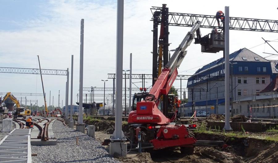 PLK prezentuje postępy w przebudowie stacji Olsztyn [zdjęcia]