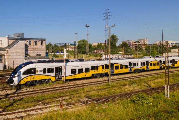 Pesa testuje Elfy 2 dla KD na trasie Wrocław – Opole Pesa testuje Elfy 2 dla KD na trasie Wrocław – Opole