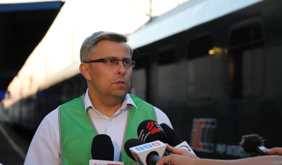 Kolejny pociąg z rannymi żołnierzami. Wykorzystano nowy wagon z FPS Kolejny pociąg z rannymi żołnierzami. Wykorzystano nowy wagon z FPS