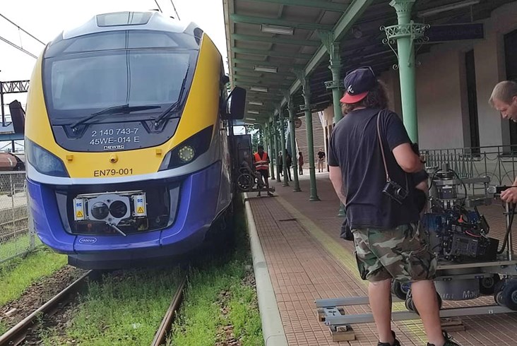 Impuls Kolei Małopolskich zagra w filmie [zdjęcia]