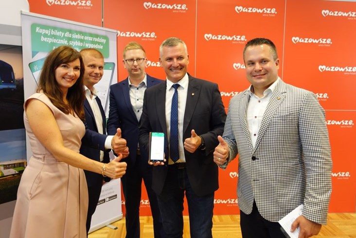 Koleje Mazowieckie zaprezentowały aplikację mobilną