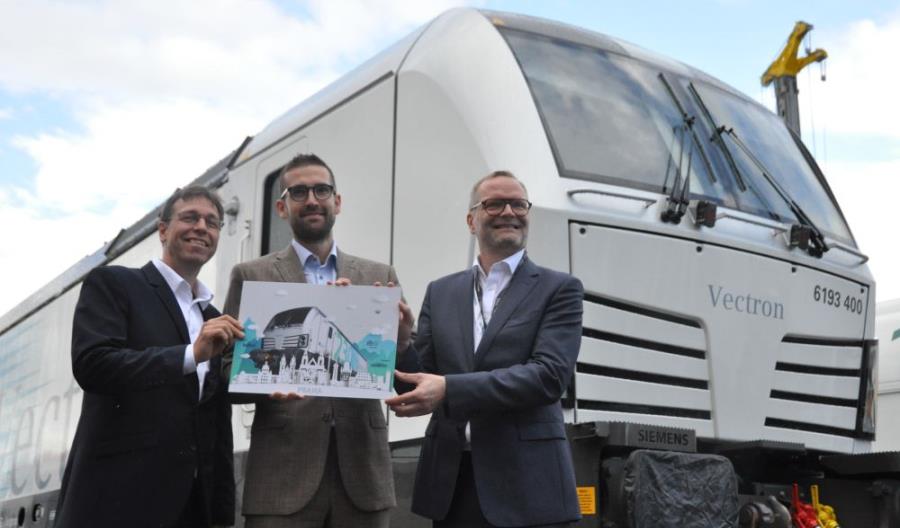 Siemens i České Dráhy zaprezentowały najszybszego Vectrona. Pojedzie 230 km/h