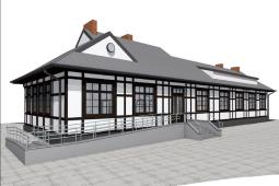 PKP SA przebudują dworzec w Pilawie [wizualizacje]