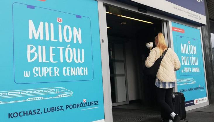 Milion tanich biletów w PKP Intercity!