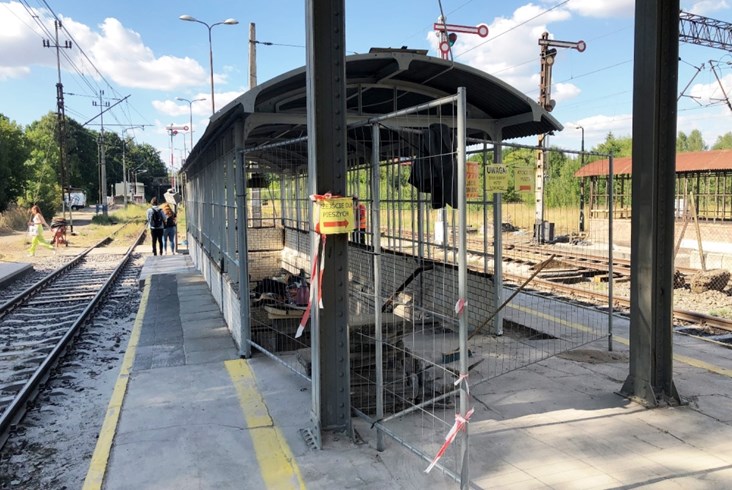 Prace na stacji Gryfów Śląski potrwają do końca roku