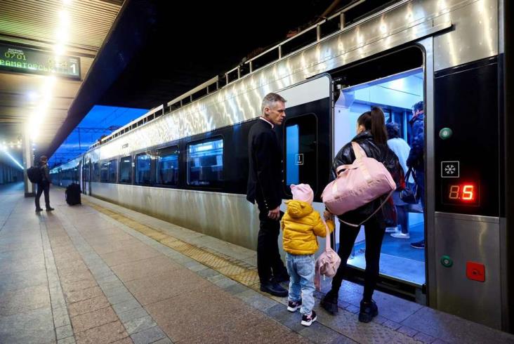 Pociągi wróciły na linię Kijów - Kramatorsk Pociągi wróciły na linię Kijów - Kramatorsk
