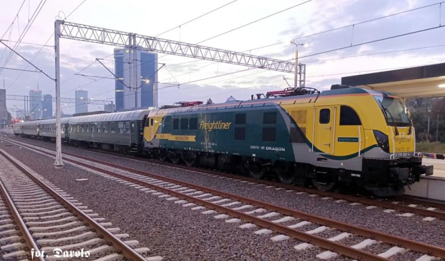 Dragon poprowadził specjalny pociąg na 15-lecie Freightliner PL [zdjęcia] 