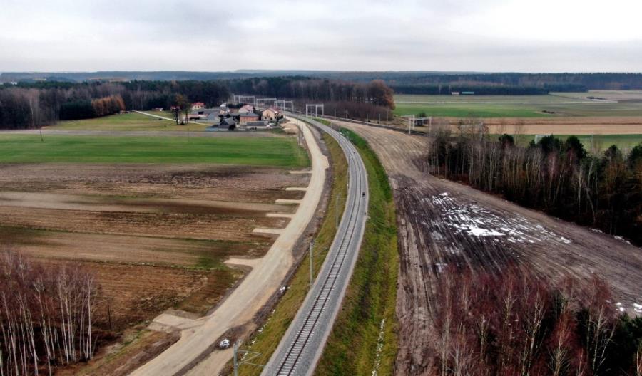 Nowa łącznica Czarnca – Włoszczowa Północ gotowa. Pociągów brak