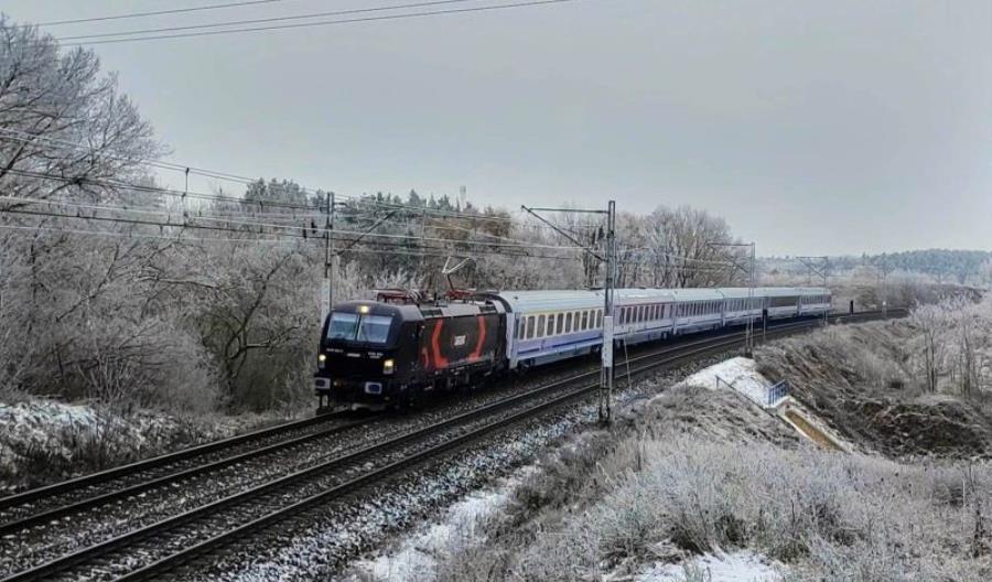 Pierwszy pasażerski Vectron Cargounit na trasie Warszawa – Berlin [film]