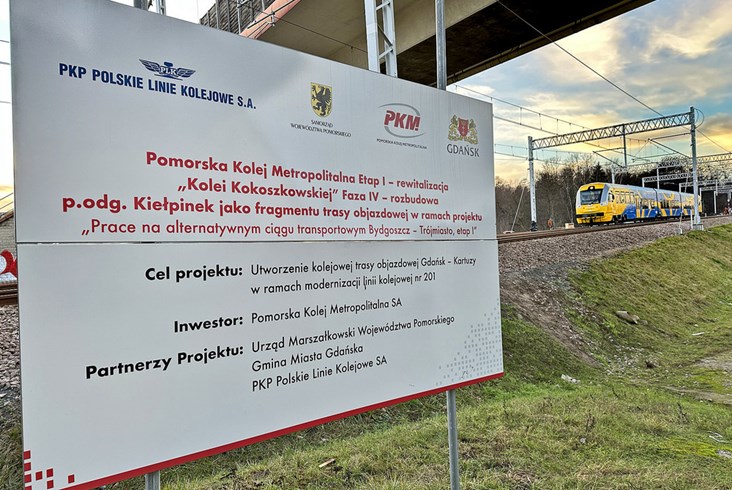 Bajpas kartuski już połączony z PKM [zdjęcia, film]