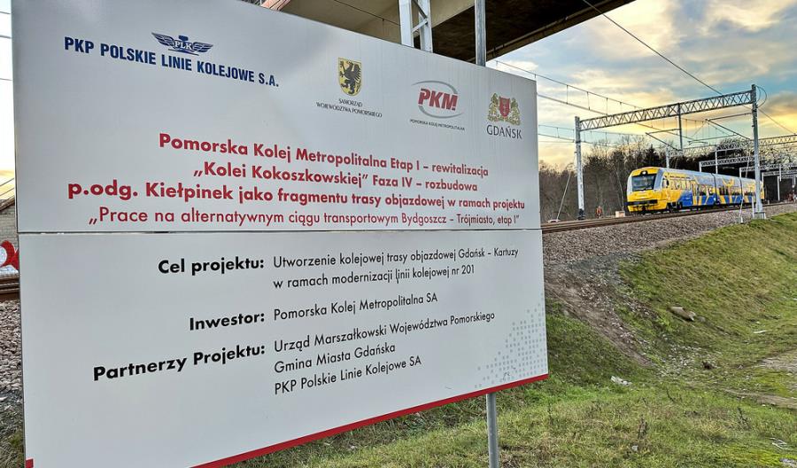 Bajpas kartuski już połączony z PKM [zdjęcia, film]