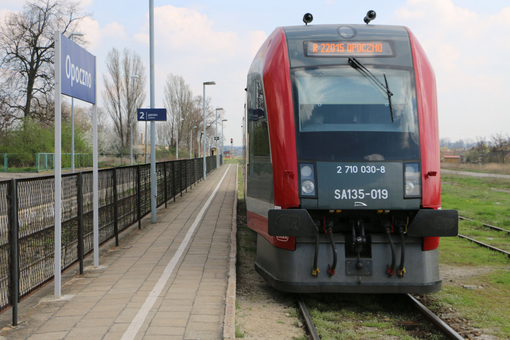 Projekt CPK zakłada przebudowę niewielkiego fragmentu linii 25 pod Opocznem