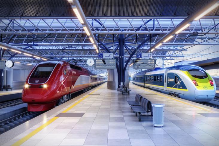 Po przejęciu Thalysa Eurostar zmienia logo. Będą nowe połączenia Po przejęciu Thalysa Eurostar zmienia logo. Będą nowe połączenia
