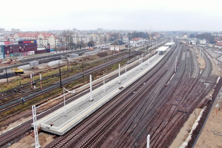 Trwa przebudowa stacji w Ełku