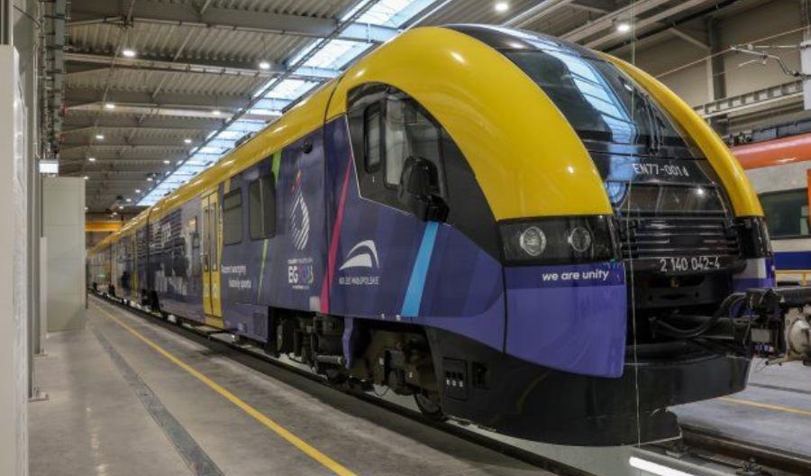 Pociągi Kolei Małopolskich będą promować Igrzyska Europejskie