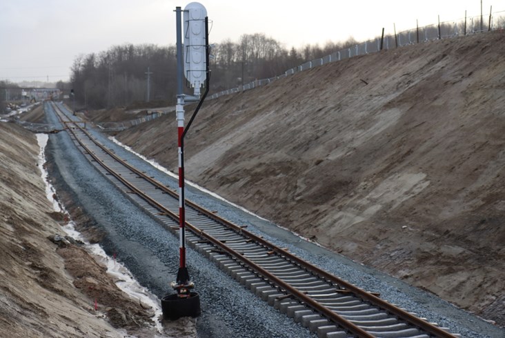 PKM ułożyła tory na trasie bajpasu kartuskiego [zdjęcia]