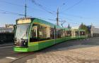 Pierwszy poznański Combino po naprawie głównej