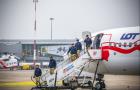 Lotnisko Chopina: Boeing 737 MAX PLL LOT z ratownikami wrócił z Turcji