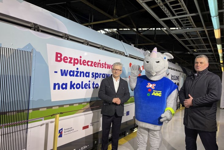 Nosorożec Rogatek na lokomotywie Griffin [zdjęcia]
