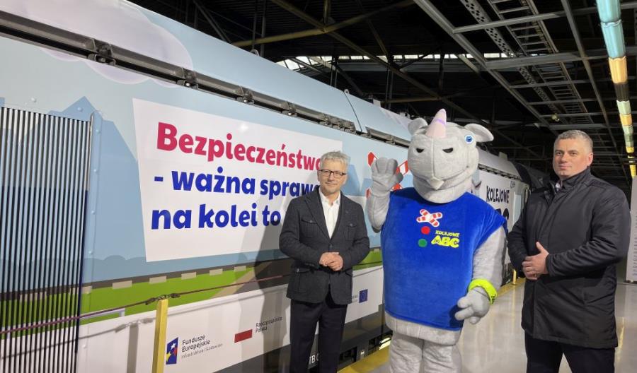 Nosorożec Rogatek na lokomotywie Griffin [zdjęcia]