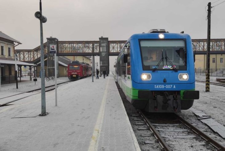 Ustrzyki Dolne już z pociągami. Współpraca SKPL i Polregio [zdjęcia] 