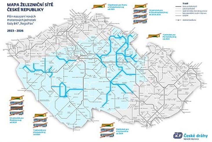 Nowe pociągi Pesy zaprezentowane w Czechach. Oto RegioFox