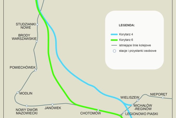 Ruszają konsultacje społeczne nowej linii wyjazdowej z Warszawy