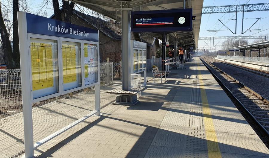 Wszystkie perony na stacji Kraków Bieżanów po przebudowie [zdjęcia]