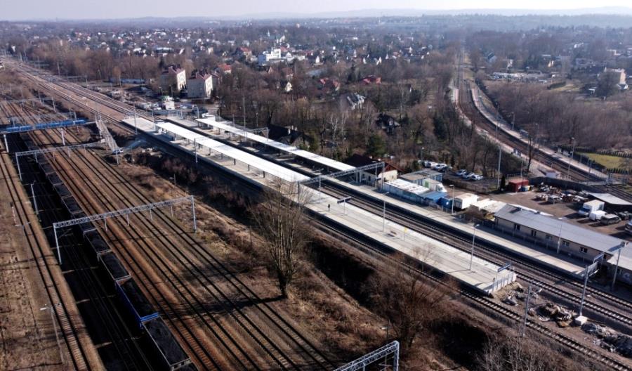 Wszystkie perony na stacji Kraków Bieżanów po przebudowie [zdjęcia]