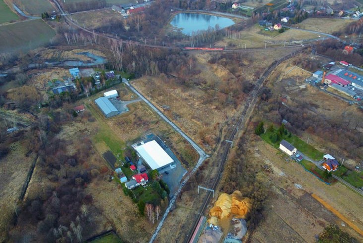 Łącznica w Kalwarii Zebrzydowskiej prawie gotowa [zdjęcia] [dron]