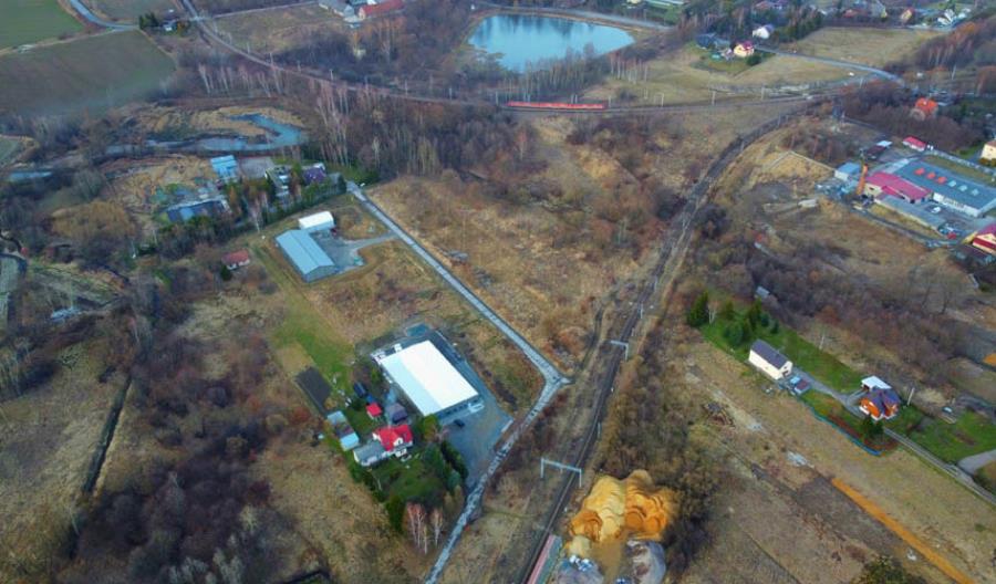 Łącznica w Kalwarii Zebrzydowskiej prawie gotowa [zdjęcia] [dron]