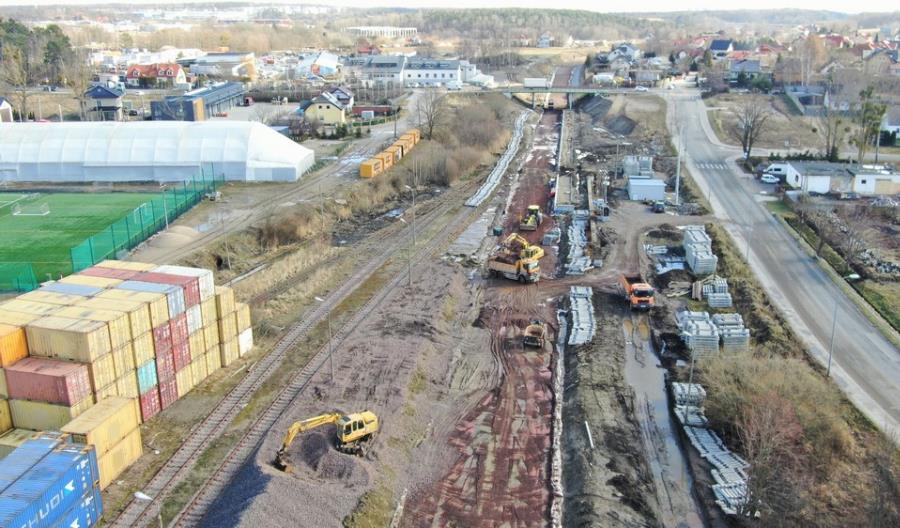 Bajpas kartuski w zaawansowanym stadium budowy [zdjęcia]