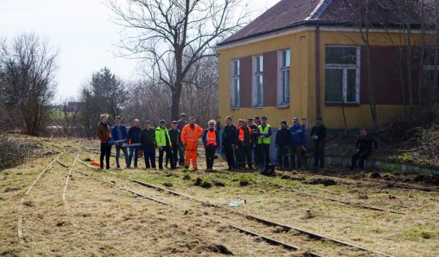 Świętokrzyska KD: Udrażnianie odcinka do Stawian