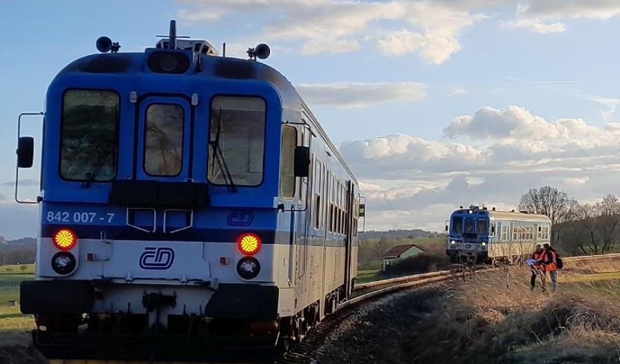 Bardzo blisko kolizji regionalnych pociągów w Czechach
