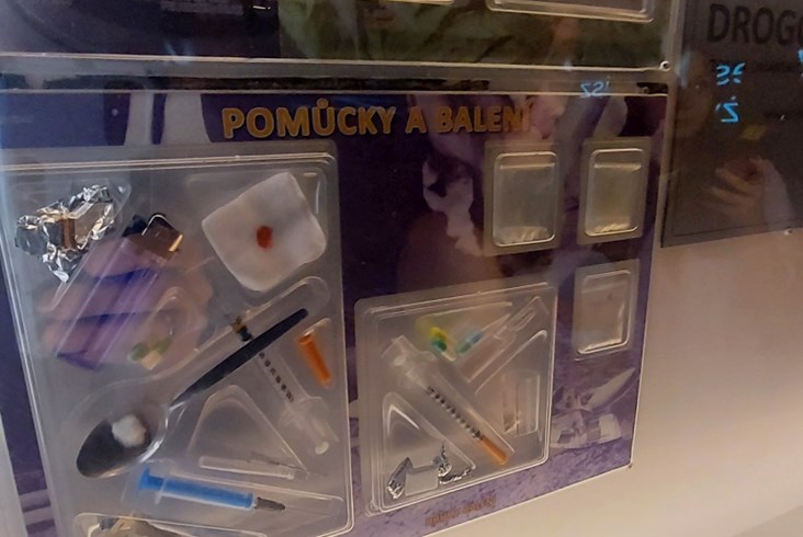 Antynarkotykowy pociąg w Czeskim Cieszynie