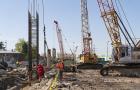 Metro na Karolin: Trwają prace przy ścianach szczelinowych