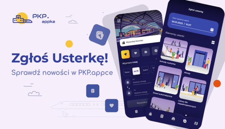 PKP.appka z nowymi funkcjami