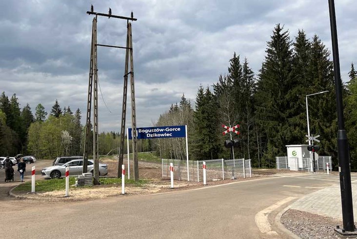 Las, cisza, peron i 8 pociągów tygodniowo