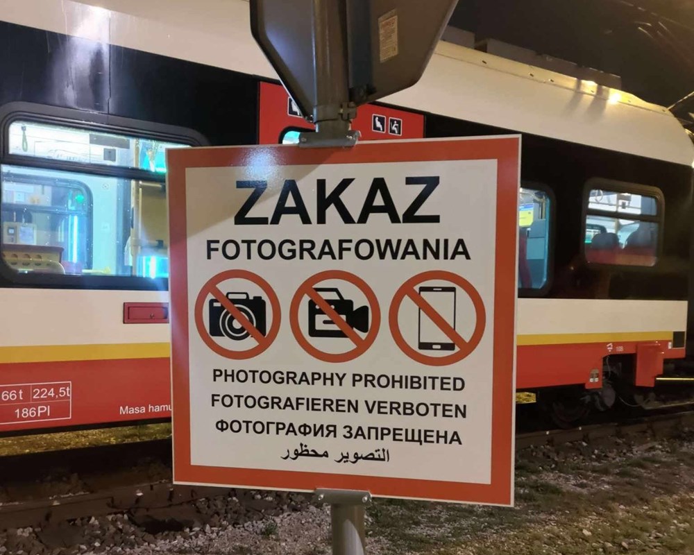 SKM Warszawa: Zakaz fotografowania naszej bazy obowiązuje od dawna