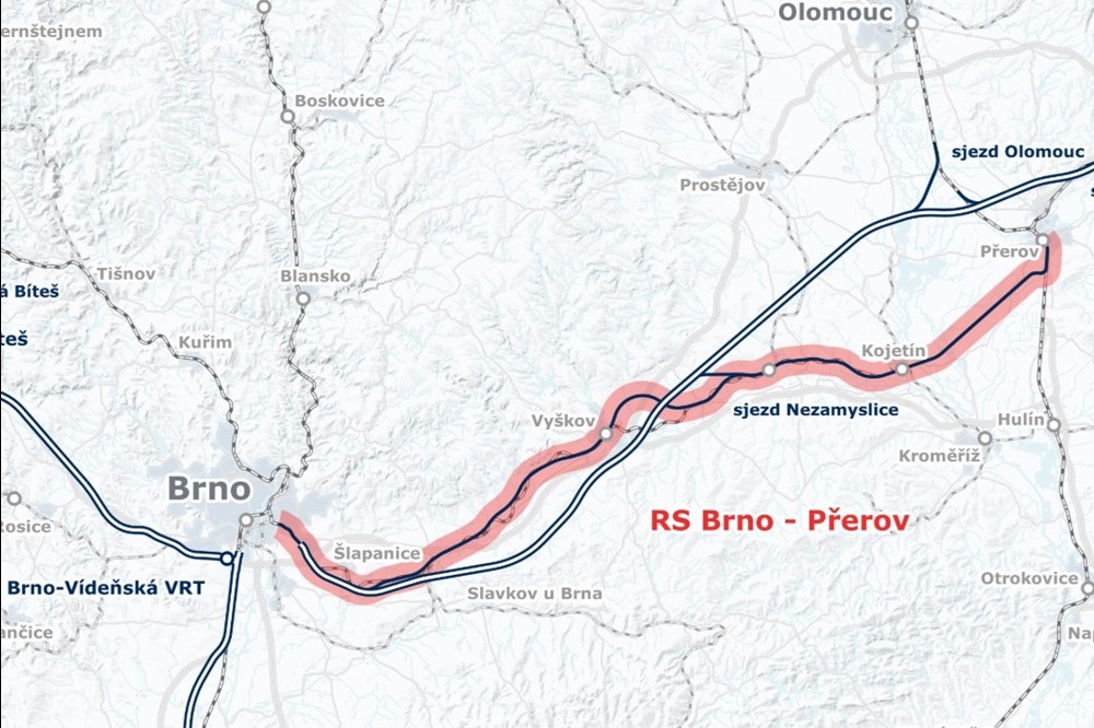 Czechy: Modernizacja trasy z Brna do Przerowa. EBOR pomoże przygotować PPP