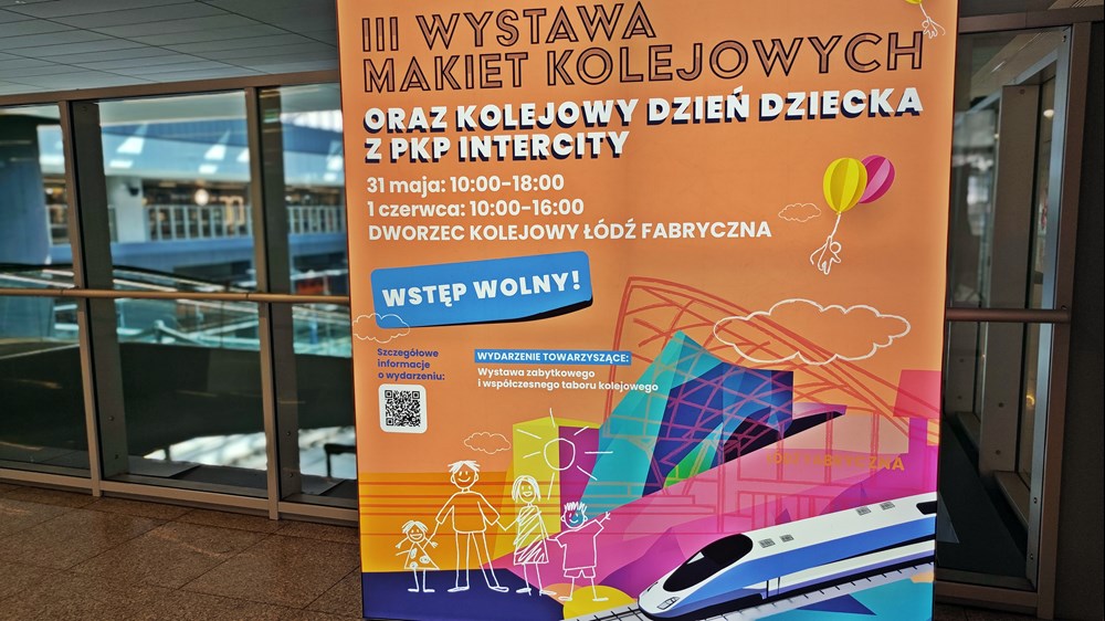 Weekend na Łodzi Fabrycznej. Wystawa makiet i Dzień Dziecka PKP Intercity