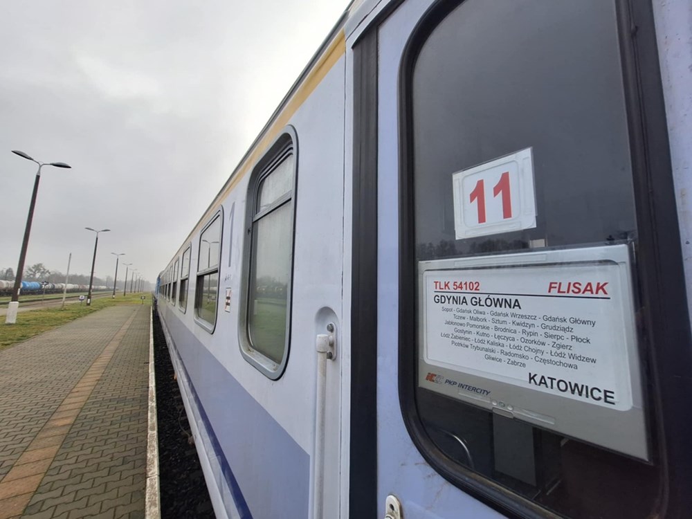 Objazd objazdu „Flisaka”. Pociąg pojedzie przez Iławę