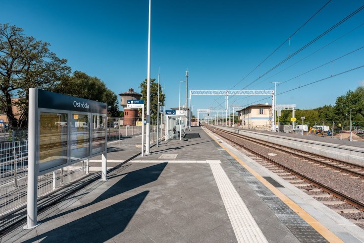 Ostróda: Trwa przebudowa stacji
