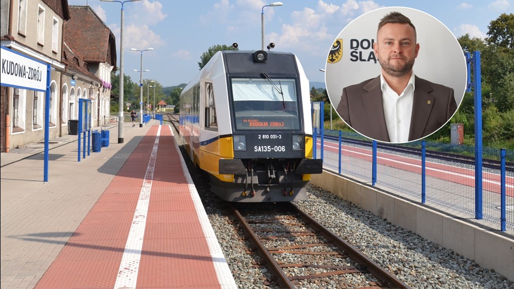Wicemarszałek Rado o pociągach Kudowa-Zdrój – Náchod. "Nie są to niewyobrażalne koszty"