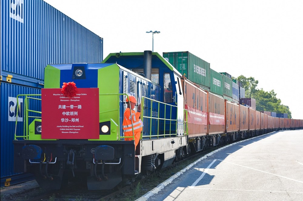 PKP Cargo: Pierwszy pociąg towarowy z Warszawy wyruszył do Chin!