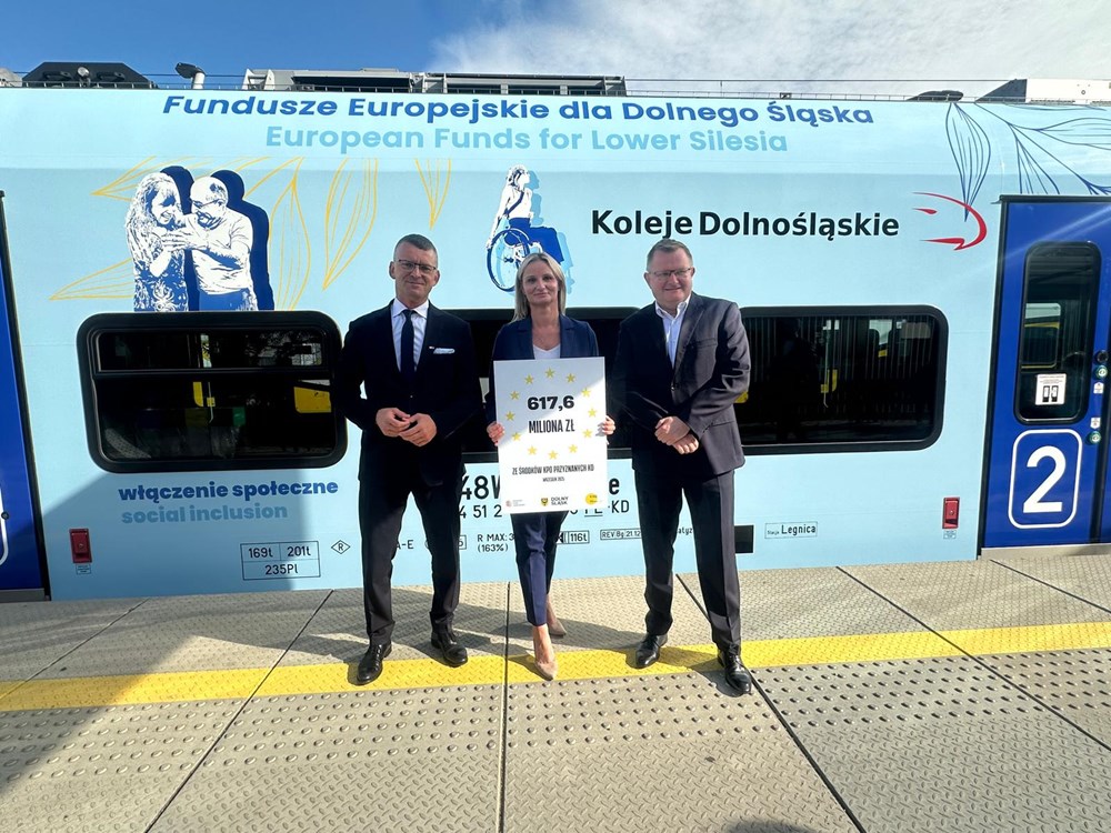 Dolny Śląsk świętuje. Już 2,5 mld zł na kolej z funduszy europejskich