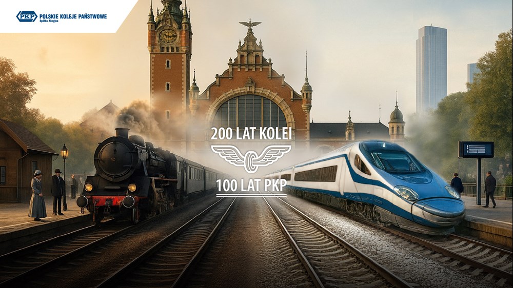 Obchody 100 lat PKP. W tym roku to m. in. jubileusz Warszawy Centralnej