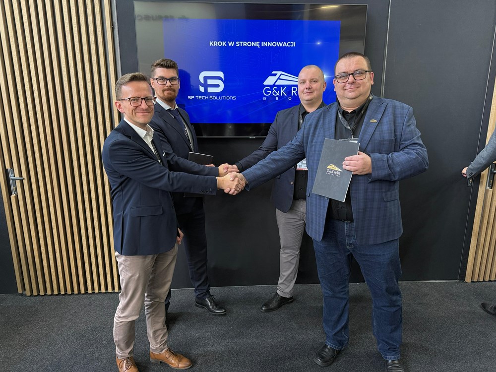 SP Tech Solutions i G&K Rail Group podpisały umowę podczas TRAKO 2025